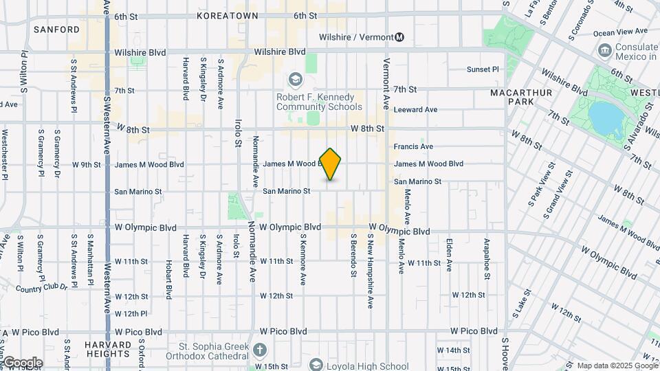 928 S Catalina St Mapa y Detalles de la Ubicación