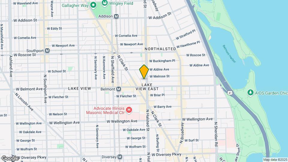 3218 N Halsted St Mapa y Detalles de la Ubicación