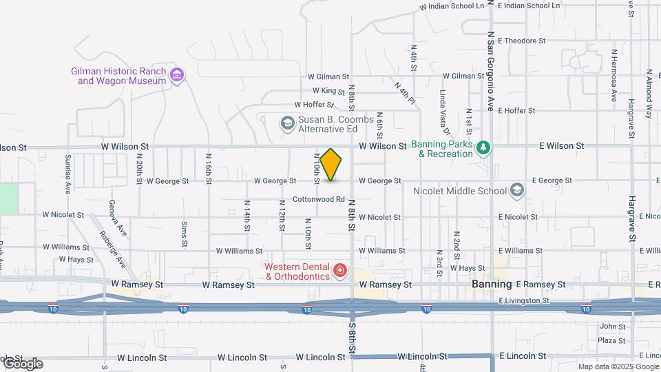 924 W George St Map and Location Details