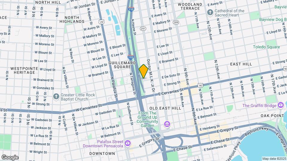 1010 N Hayne St Map and Location Details