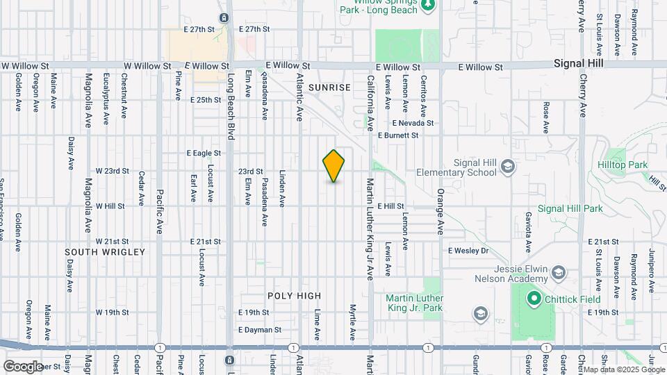 2253-2257 Olive Ave Map and Location Details