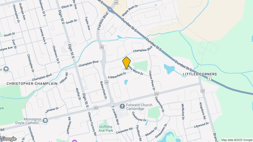 63 Copperfield Dr Map and Location Details