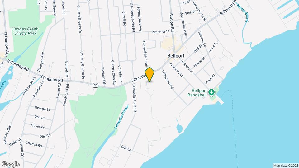 70 S Country Rd Map and Location Details