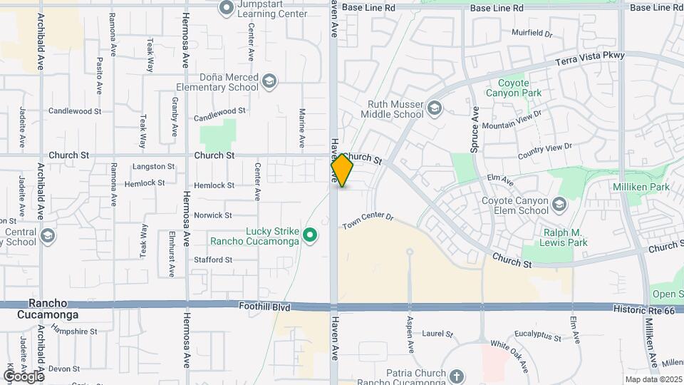 10517 Huxley Dr Map and Location Details