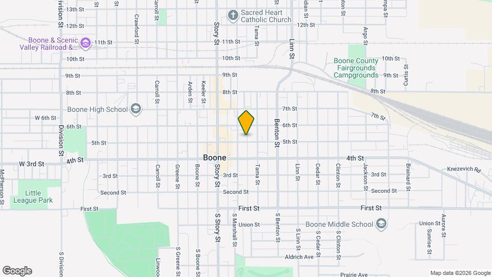 1015 5th St Map and Location Details