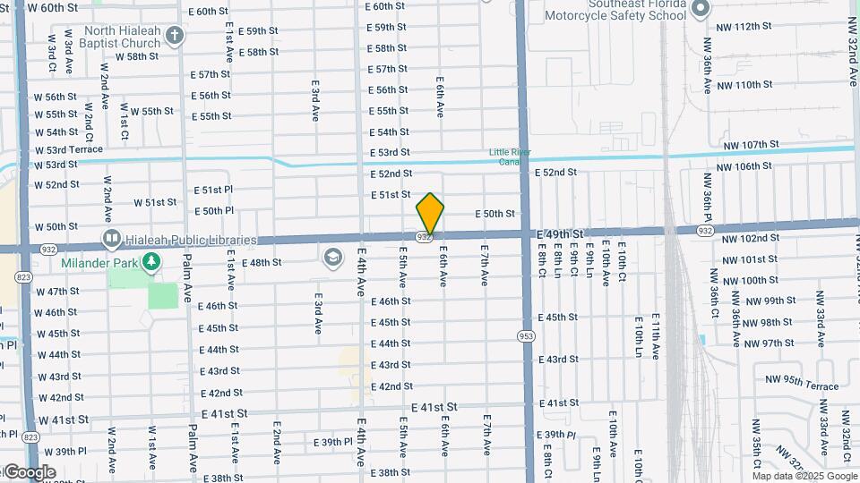 568 E 49th St Map and Location Details