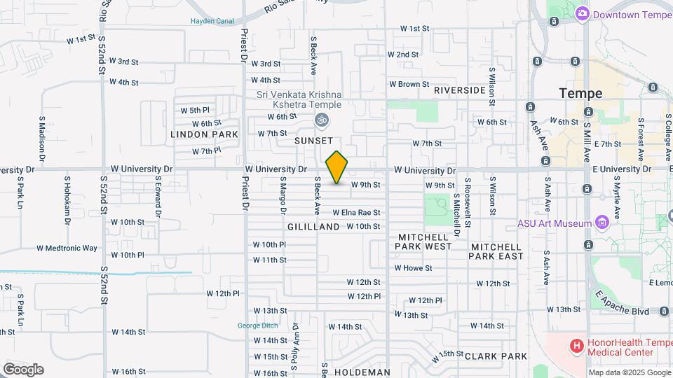 1123 W 9th St Mapa y Detalles de la Ubicación
