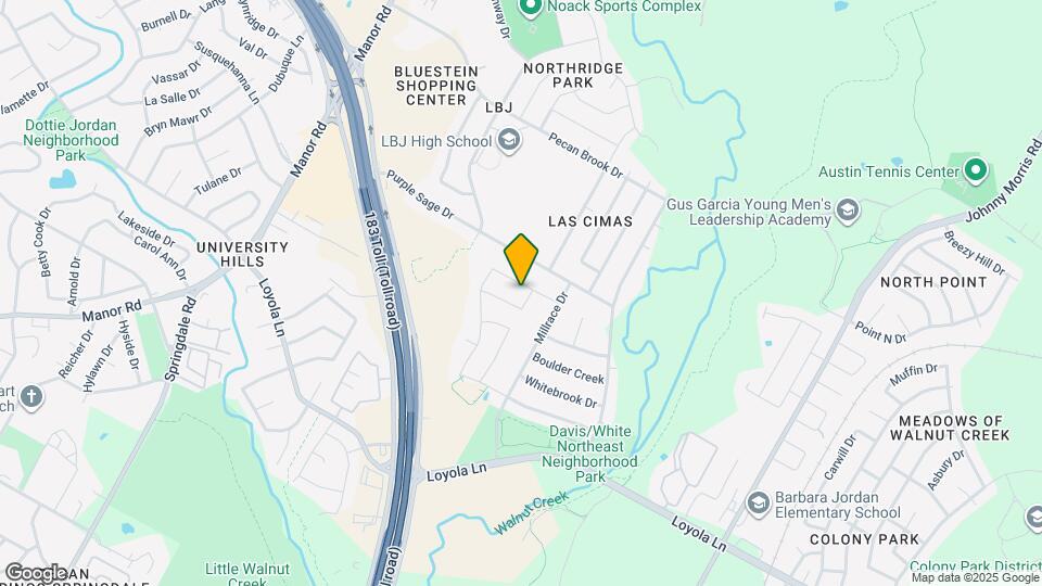 5513 Durango Pass Map and Location Details
