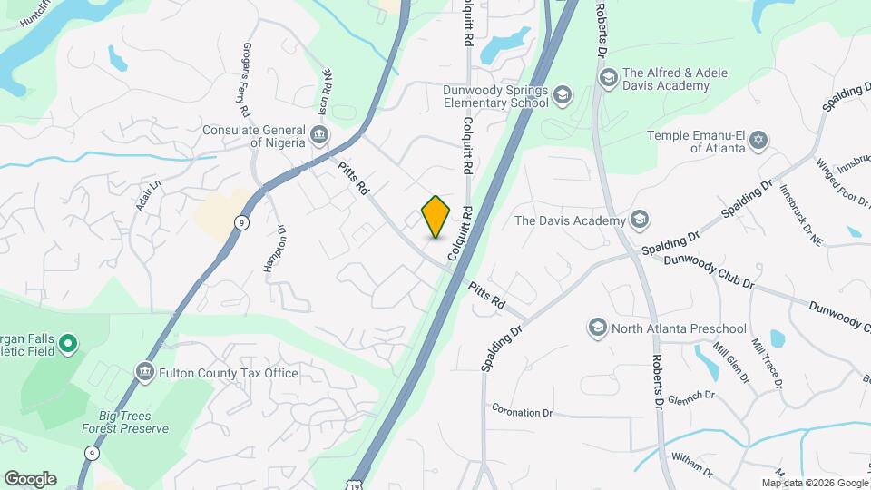 7919 Briar Villa Pl Mapa y Detalles de la Ubicación