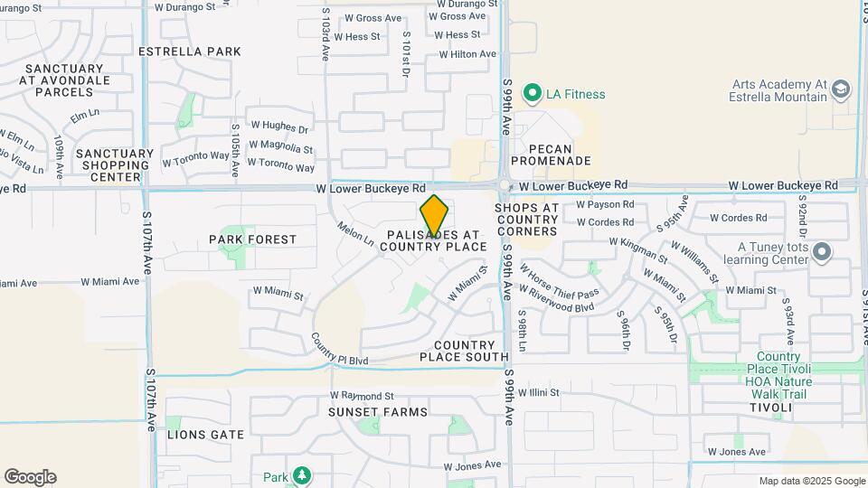 10036 W Kingman St Map and Location Details