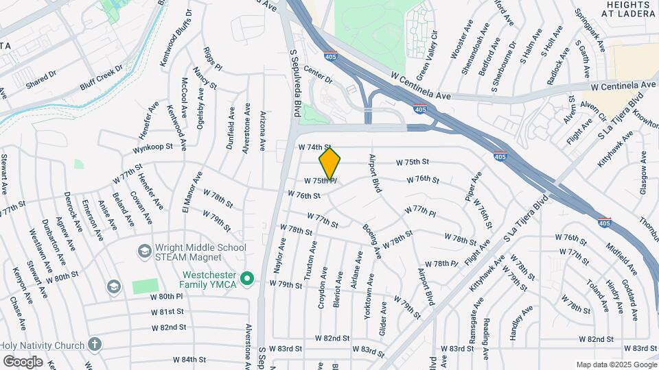 6074 W 75th Pl Map and Location Details