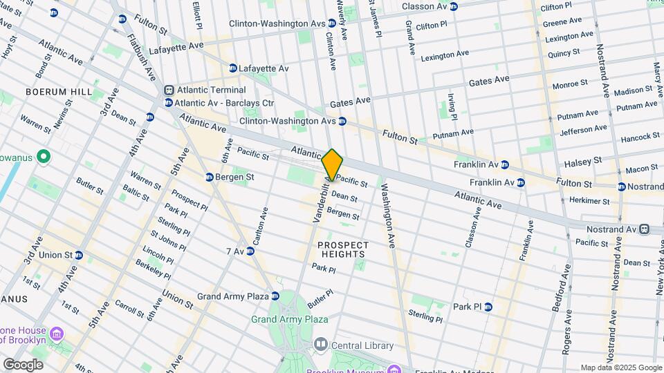 577 Vanderbilt Ave Mapa y Detalles de la Ubicación