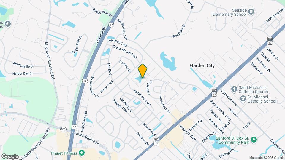 655 Woodmoor Dr Map and Location Details