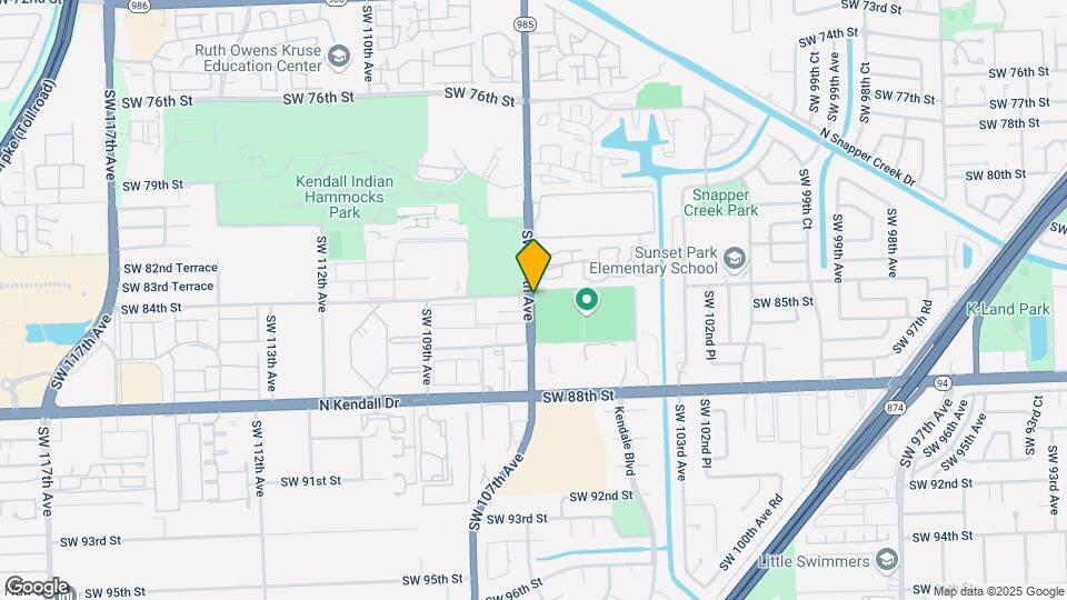 8415 SW 107th Ave Map and Location Details