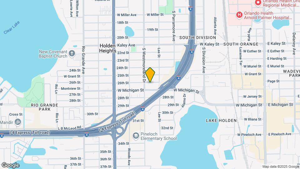 918 26th St Map and Location Details