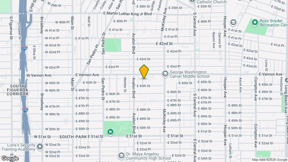 4428 Stanford Ave Map and Location Details