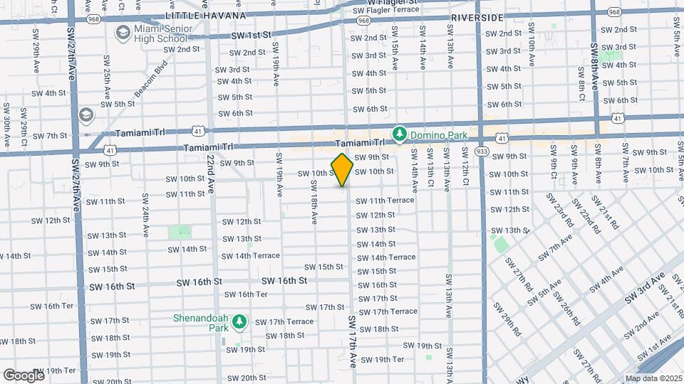 1716 SW 11th St Mapa y Detalles de la Ubicación