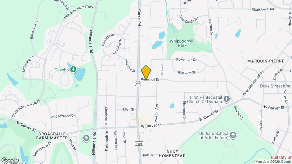1909 Kirkwood Dr Map and Location Details