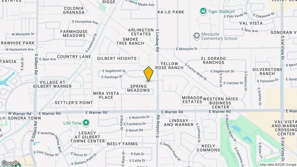 607 S Winthrop St Map and Location Details