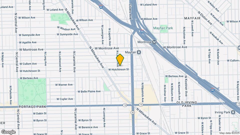 4846-52 W Hutchinson Map and Location Details