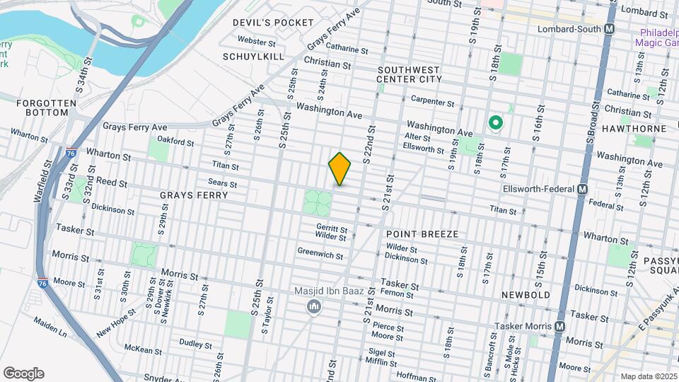 2245 Wharton St Map and Location Details