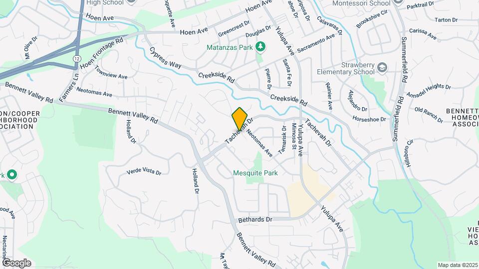 2460 Tachevah Dr Map and Location Details