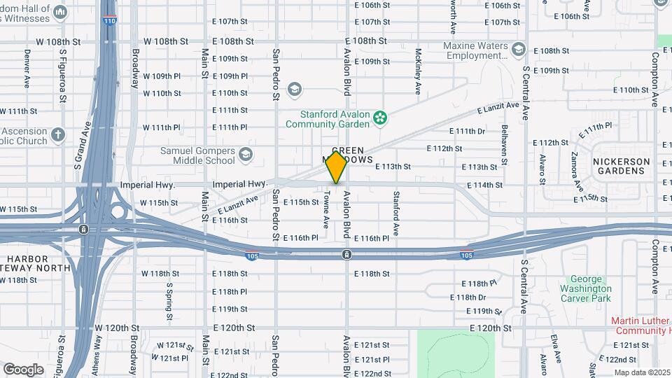 410 E Imperial Hwy Map and Location Details
