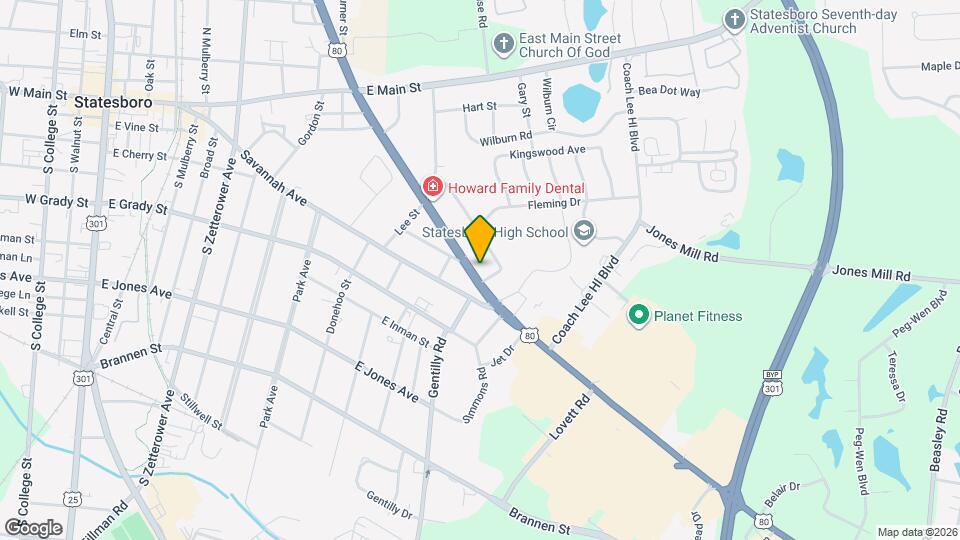 860 Northside Dr E Map and Location Details