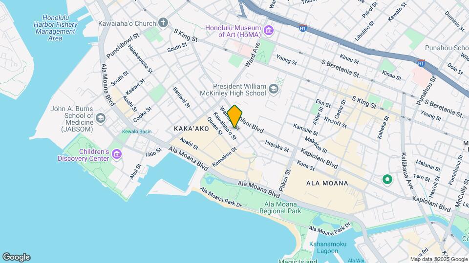 Ola Ka Ilima Artspace and Lofts Mapa y Detalles de la Ubicación
