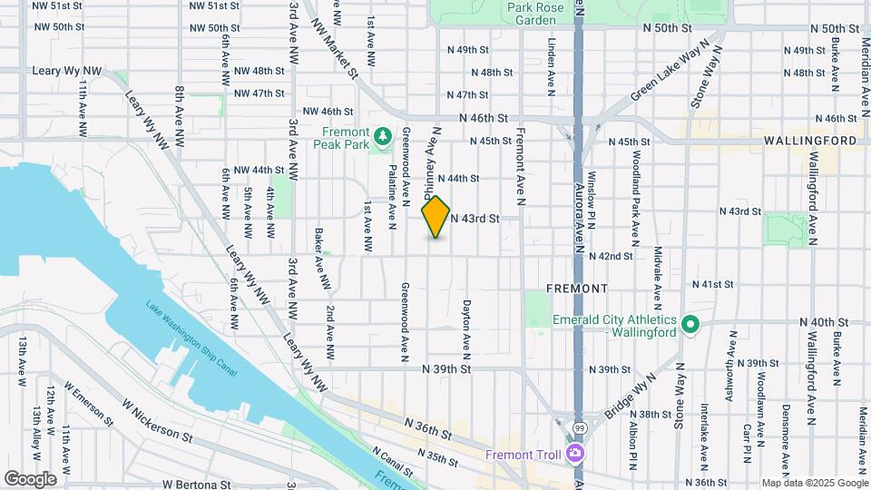 4208 Phinney Ave N Mapa y Detalles de la Ubicación