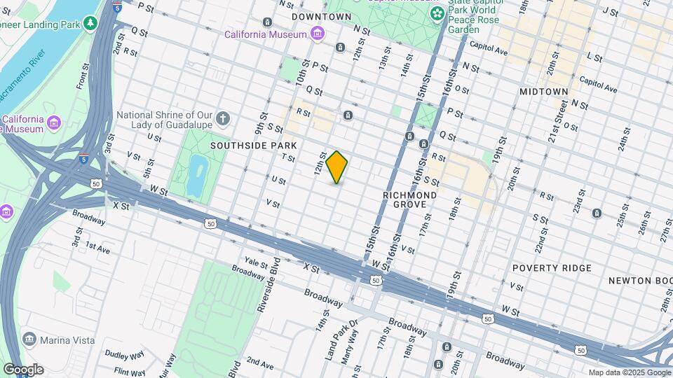 2016 13th St Mapa y Detalles de la Ubicación