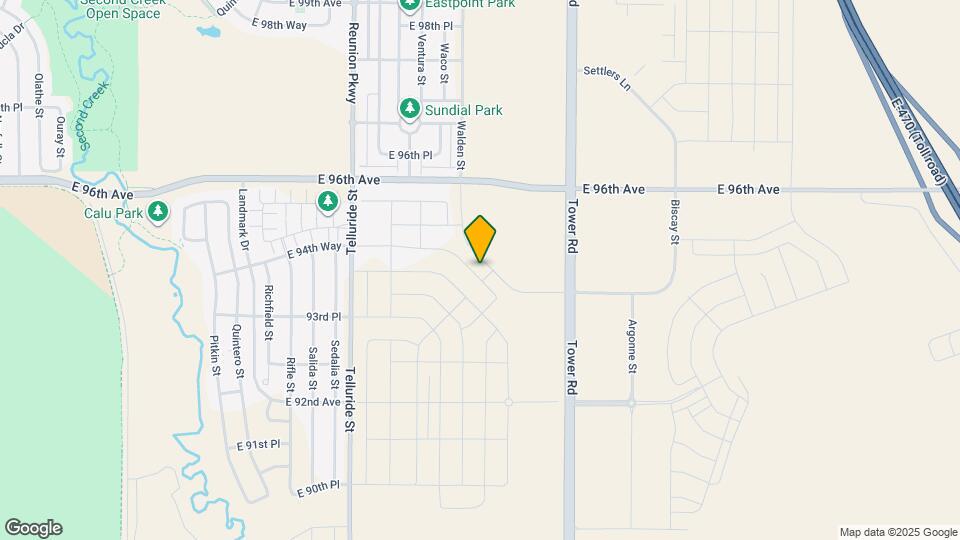 9462 Yampa Ct Map and Location Details