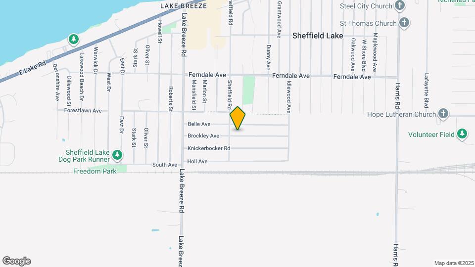 4251 Brockley Ave Map and Location Details