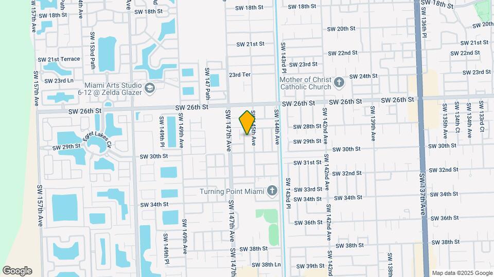 2881 SW 145th Ct Map and Location Details