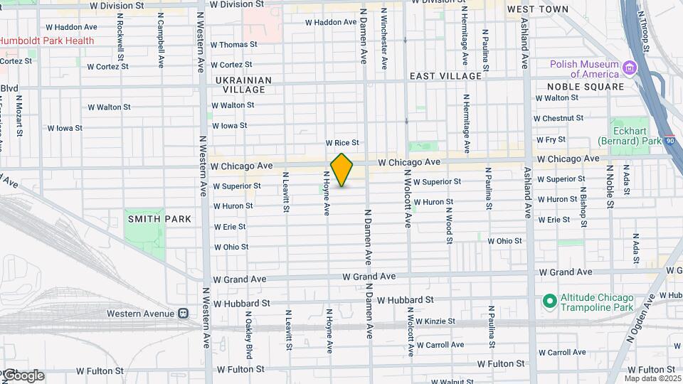 2039 W Superior St Mapa y Detalles de la Ubicación