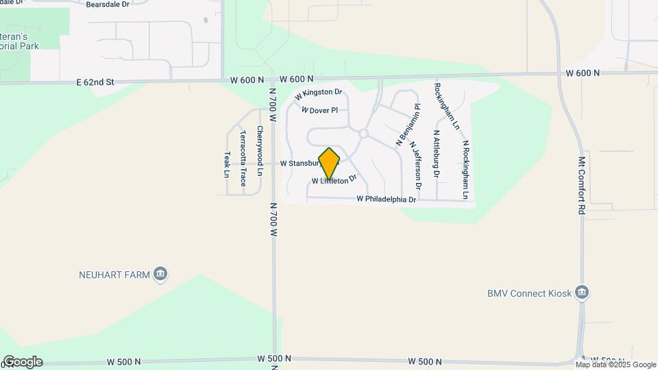 6817 W Littleton Dr Map and Location Details