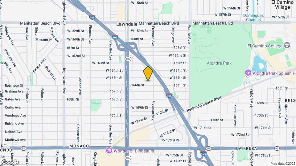 4217 W 166th St Map and Location Details