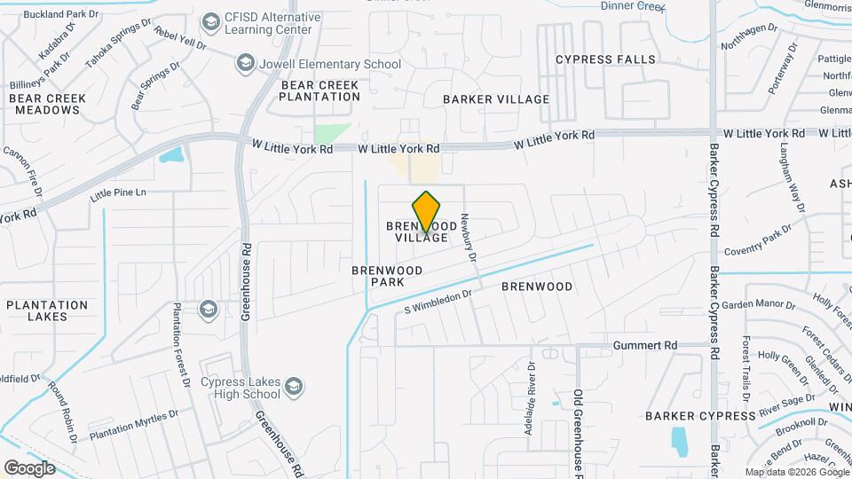 18735 Reynolds Park Dr Map and Location Details