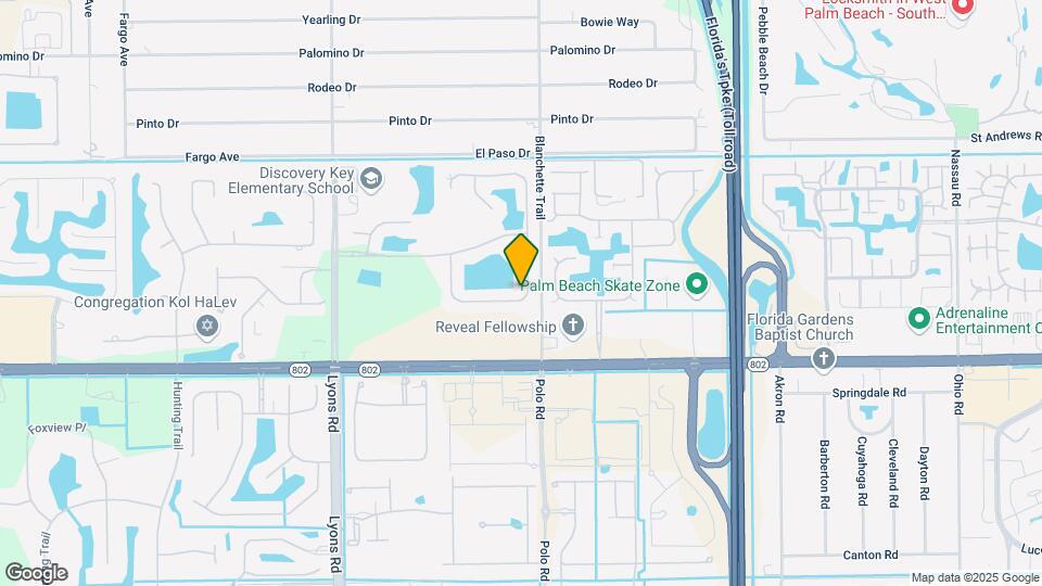 3833 Cypress Lake Dr Map and Location Details