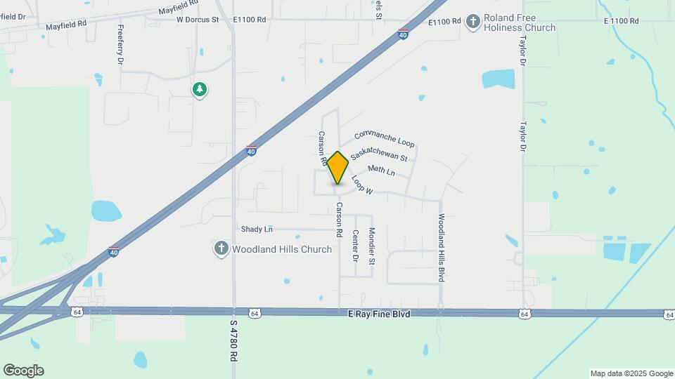 101 Adirondack Ln Map and Location Details