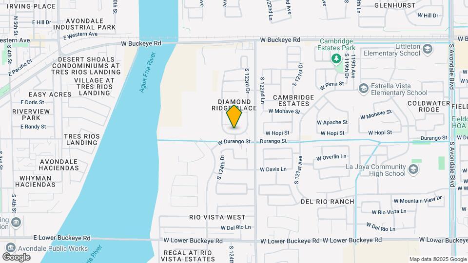 12382 W Hopi St Mapa y Detalles de la Ubicación