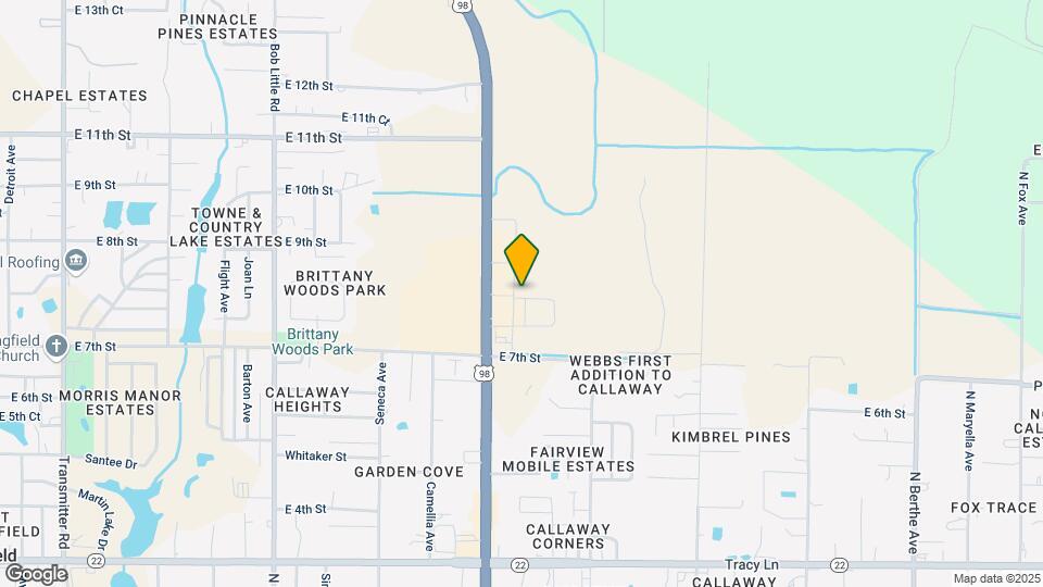 5980 Callaway Cir Map and Location Details