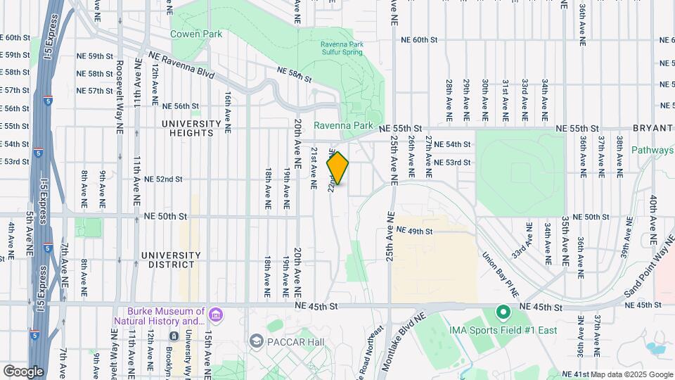 5036 22nd Ave NE Map and Location Details