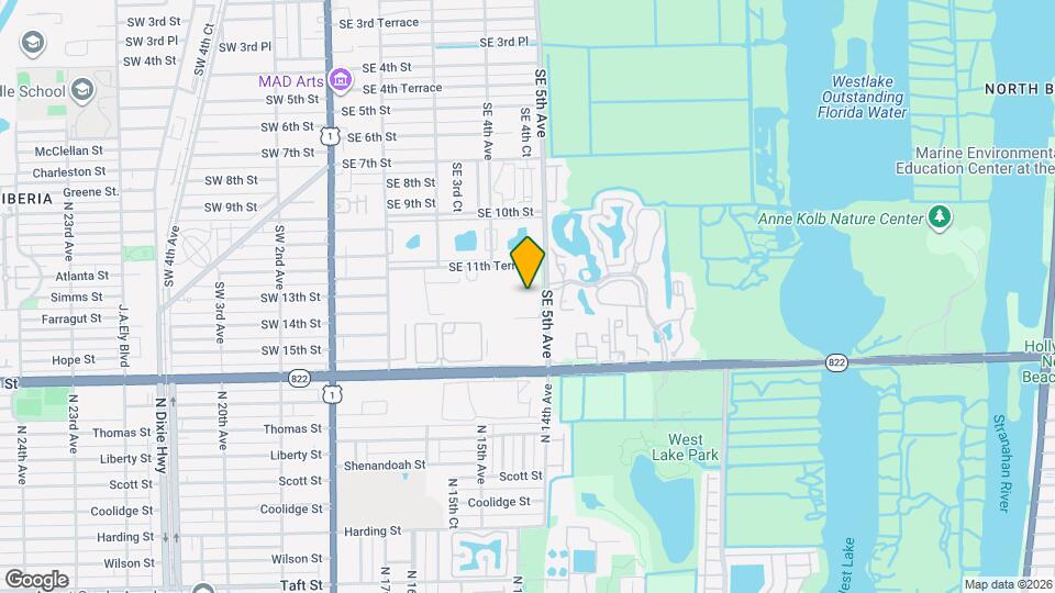 463 SE 14th St Map and Location Details