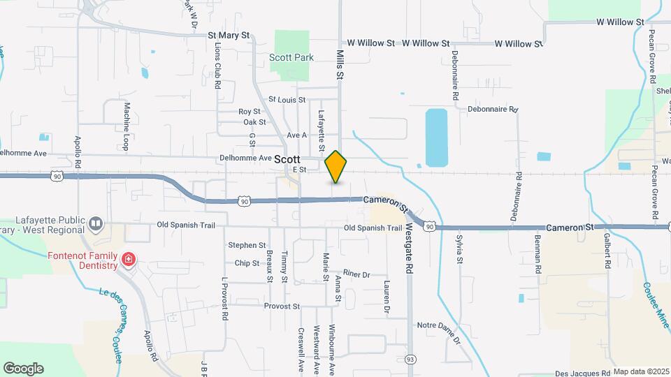 907 Elizabeth St Map and Location Details