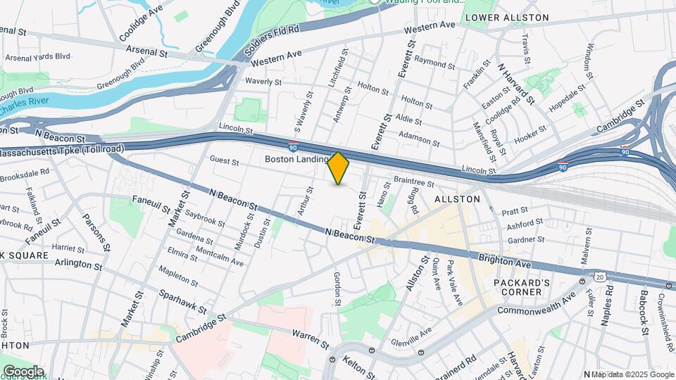 Alder at Allston Yards Mapa y Detalles de la Ubicación