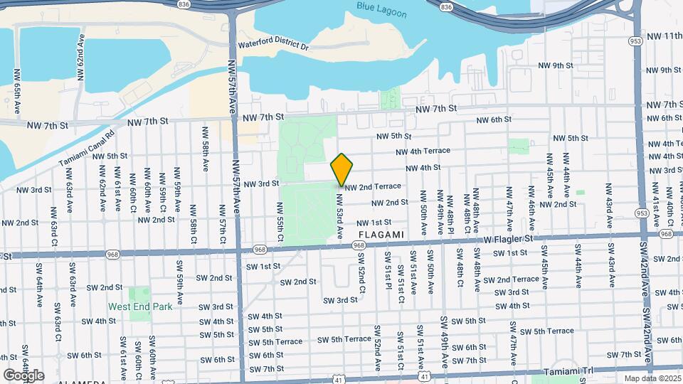 233 NW 53rd Ave Map and Location Details