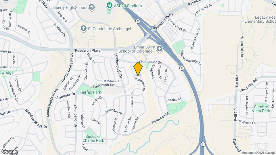 5413 Plumstead Dr Map and Location Details