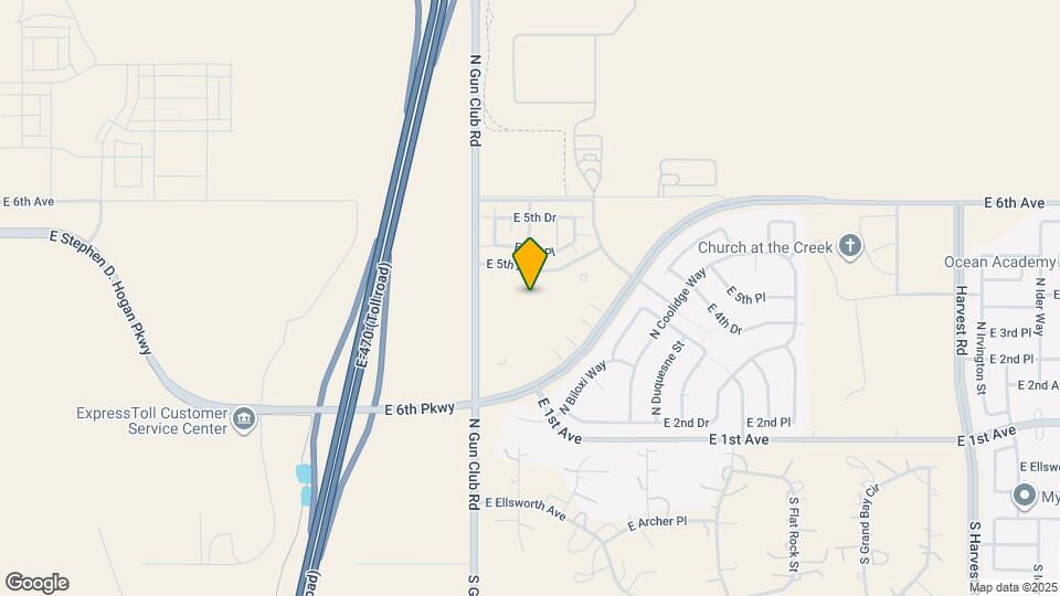 350 N Addison Way Map and Location Details