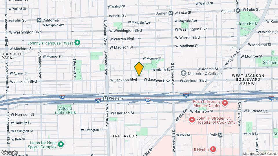 2200 W Jackson Blvd Mapa y Detalles de la Ubicación